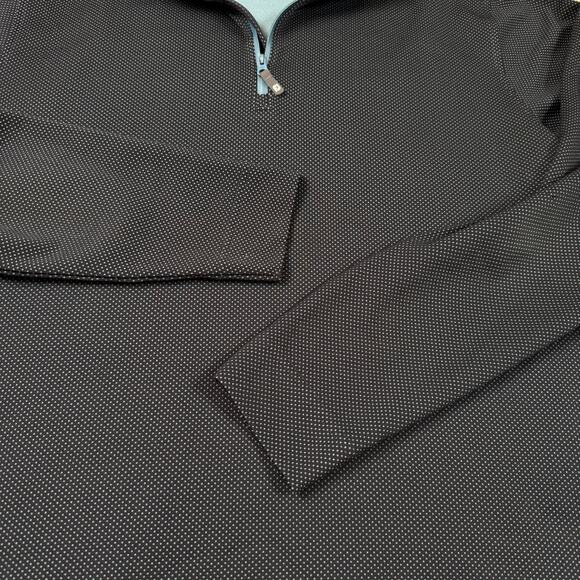 FootJoy ThermoSeries Golf Mid-Layer Pullover Men's XL Polka Dot Quarter Zip - Picture 6 of 10